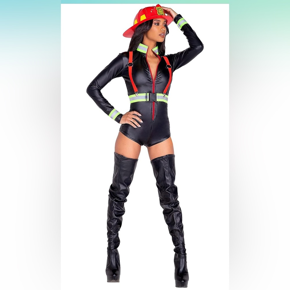 Roma Hot Fire Woman Costume Adult Womens Size S